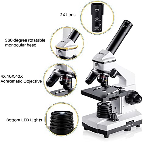 2000X Compound Microscope for Kids Adults: Microscope for Biology Education - Image 3