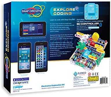 Snap Circuits Explore Coding, STEM Building Toy for Ages 8 to 108, Amazon Exclusive - Image 2