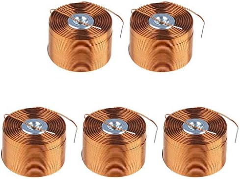 5 Pieces Copper Magnetic Levitation Coil with Iron for The Third Generation Coil, Orange by hokojix