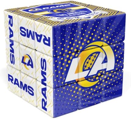 Party Animal NFL Football Speed Cube Puzzle, Los Angeles Rams by PartyAnimalInc