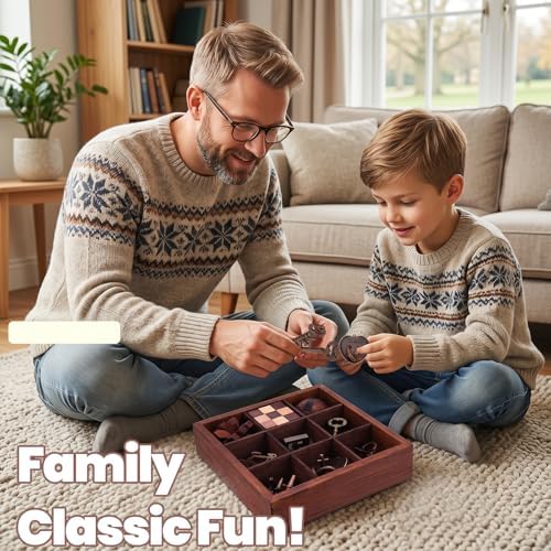 Mytothfy Brain Teaser Puzzles for Adults Teens Kids, 3D Puzzle Game Toys - Image 5