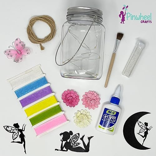Pinwheel Crafts Fairy Lantern Night Light Kit for Kids Ages 6-12 - Image 2