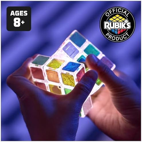 Rubik's Cube Pulse Cube 3x3 Light-Up Electronic Puzzle Brain Teaser - Image 2