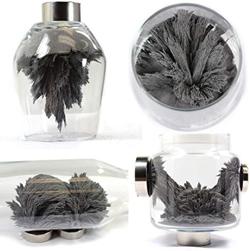 12 oz Fine Iron Filings Magnetic Iron Powder for Magnet Education and School Projects - Discover The World of Magnetics & See Magnetic Lines of This Unseen Force & More! (One Pack) - Image 3