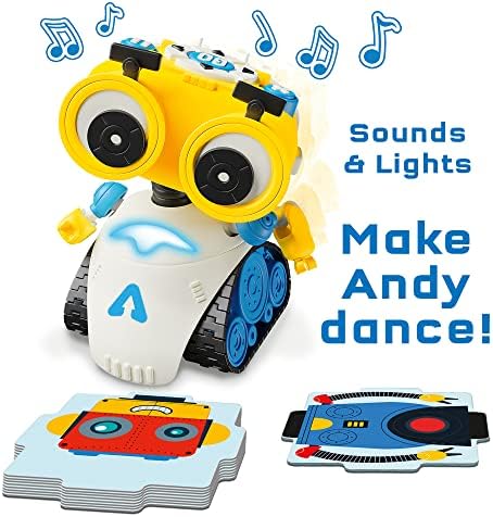 Thames & Kosmos Andy: The Code & Play Robot | Screen-Free Coding & Robotics Kit for Ages 4+ | Pre-Built Robot w/Intuitive Buttons for Preschoolers to Start Programming! | No Smart Device Required - Image 6