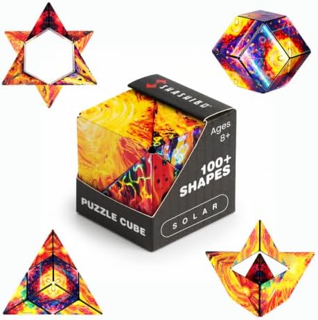 Shashibo DODECA Magnetic Puzzle Cube, Stress Relief Fidget Toy by SHASHIBO