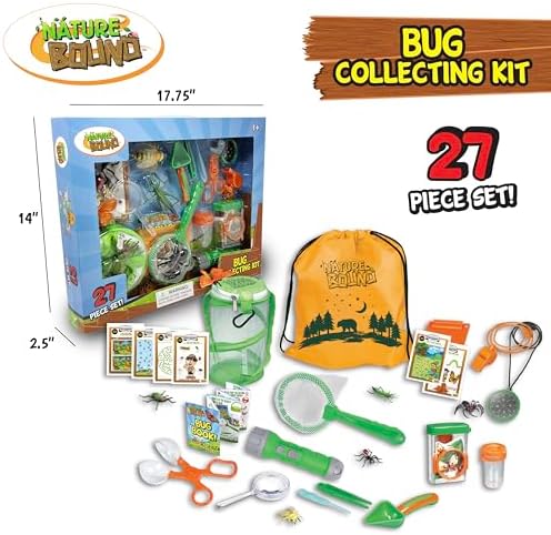 Nature Bound Ultimate Bug Hunter Kit: 27-Piece Insect Collecting Set for Kids – Outdoor Adventure, Catching & Learning Toy - Image 2