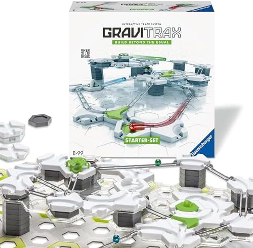Ravensburger GraviTrax Starter Set - Gravity & Magnetic Marble Game - MESH Accredited STEM Toy for Kids - Brain-Building, Educational Gift - Engages Critical Thinking, Problem Solving - Ages 8+ by Unknown