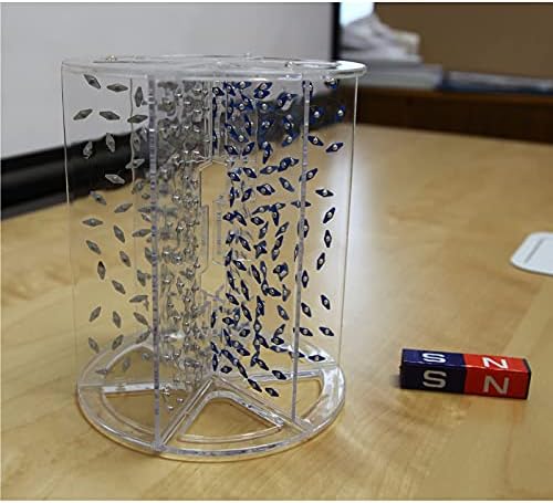 GagalU Physics Experiment Equipment, Three-Dimensional Magnetic Line Demonstrator, Showing The Space Around The Magnetic Field, Used for Teaching Physical Magnetic Field in Middle School - Image 5