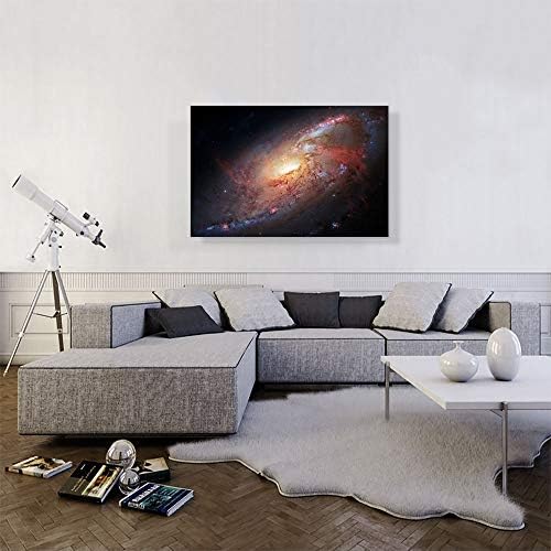 ARTCANVAS Hubble Telescope Messier 15 Globular Cluster Canvas Art Print Stretched Framed Painting Picture Poster Giclee Wall Decor - 40" x 26" (0.75" Deep) - Image 2