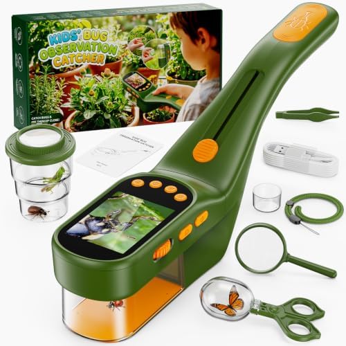 SEEKID Bug Catcher for Kids with 2.4" Screen (Dark Green) by Unknown