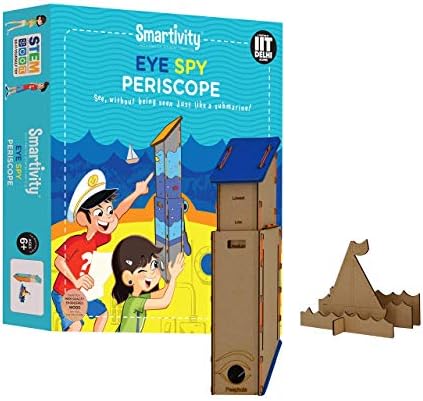 Smartivity Eye Spy Periscope For 6+ Years Boys and Girls, STEM, Learning, Educational and Construction Activity Toy Gift (Multi-Color) by SMARTIVITY