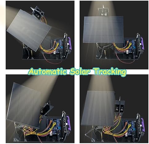 LAFVIN Solar Tracking Starter Kit Project DIY Smart Tracker System STEM Programming Code with Tutorial Compatible with Arduino IDE - Image 3