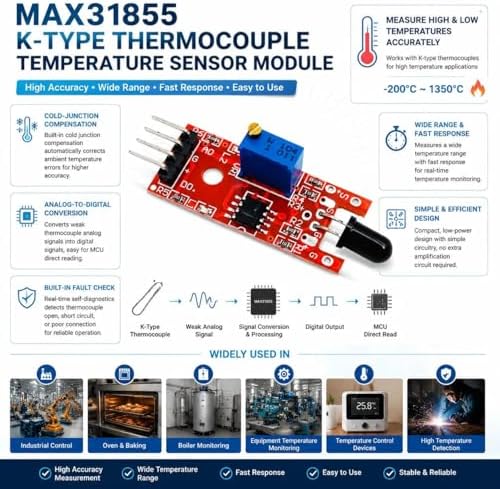 5 Pcs KY-026 Sensor Module IR Sensor Detector for Temperature Detecting Suitable - Image 6