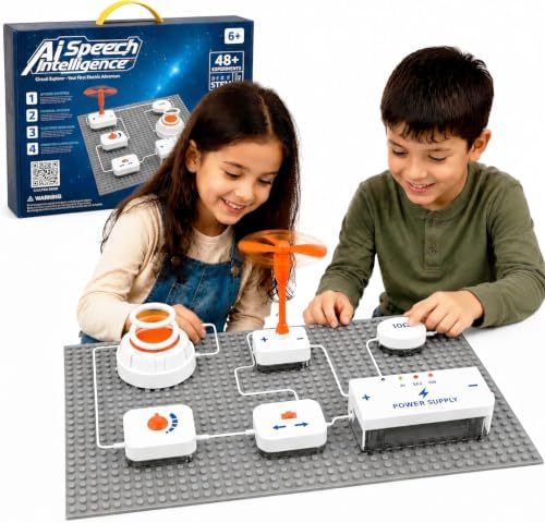 STEM Science Kit for Kids, Electronics Circuit Exploration Toy, 22 PCS by Unknown
