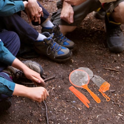 Toyvian Outdoor Bug Catcher Kit with Net Observation Bottle and Tweezers for Exploration and Learning Educational Science Experiment Tool for Boys - Image 5