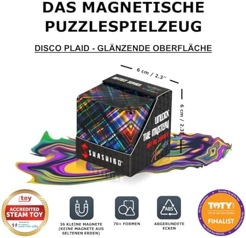 Shashibo DODECA Magnetic Puzzle Cube, Stress Relief Fidget Toy - Image 2