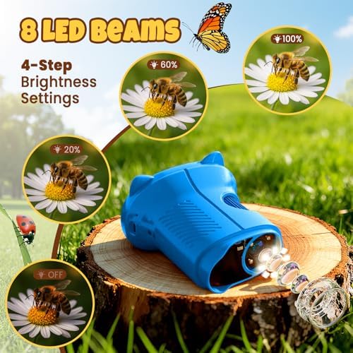Handheld Digital Mini Microscope for Kids: 1000X 4K 2.4" Microscopes Toys - Image 3