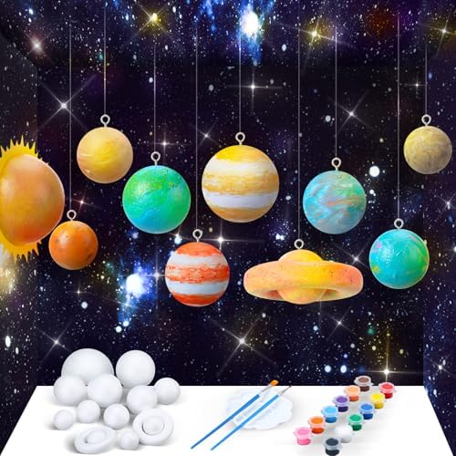 38 Pcs Solar System Model Kit Planets Project for Kids Science by Innconee