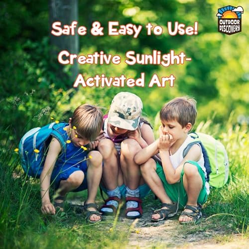 Toysmith Outdoor Discovery Solar Print Paper Kit, Multicolor, 36 Sheets - Image 5
