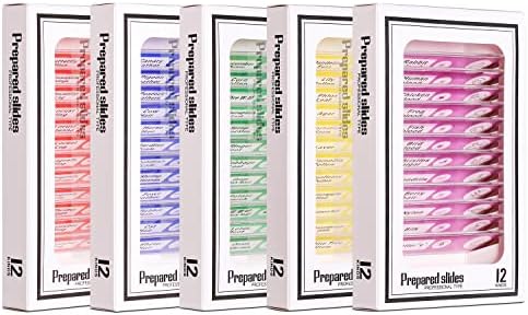 Prepared Plastic Microscope Slides with Specimens for Kids, Microscope Sample Slides Full Range of Animal/Plant/Insect/Blood Biology Slides Gift Set for Kids Microscope (60PCS) by Bysameyee