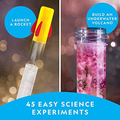 NATIONAL GEOGRAPHIC Craft Kits for Kids - Crystal Growing Kit, Grow 6 Crystal Trees in Just 6 Hours, Educational & Stunning Chemistry Set - Mega Science Kit with 45 Easy Experiments- Make a Volcano - Image 6