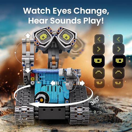 Bundle - 2 Items: Sillbird 12-in-1 Solar Robot Toys & Robot Building Kit with Remote Control, Christmas STEM Robotics Technic Toy for Boys, Birthday Creative Gifts for Kids Ages 8-14 - Image 6