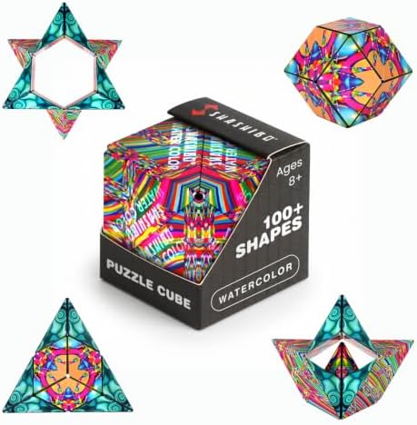 Shashibo DODECA Magnetic Puzzle Cube, Stress Relief Fidget Toy by SHASHIBO
