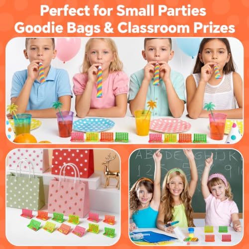 Mini 4 in a Row Game, Pack of 12 Pack Birthday Party Favors for Kids Age 4-12, Mini Connect 4 Bulk for Goodie Bags Classroom Rewards Pinata Fillers & Birthday Return Gifts - Image 3