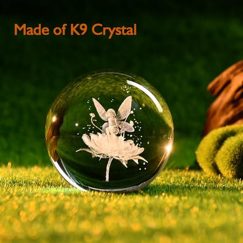 Fairy Gifts for Girls 3D Fairy Crystal Ball Birthday Gifts for Girl - Image 5