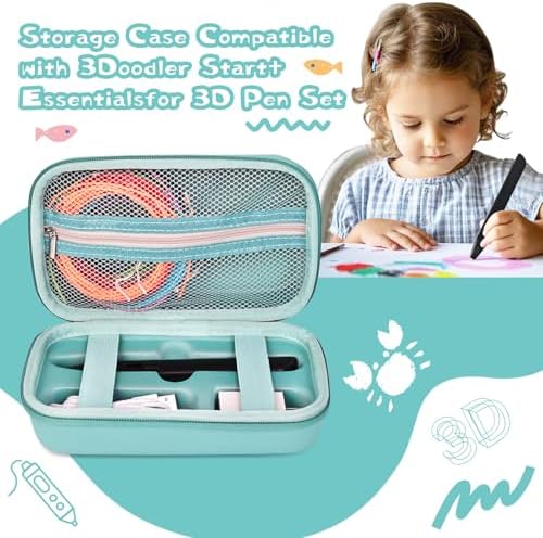Hard Case Fits for MYNT3D Super/Professional Printing 3D Pen,Turquoise - Image 5