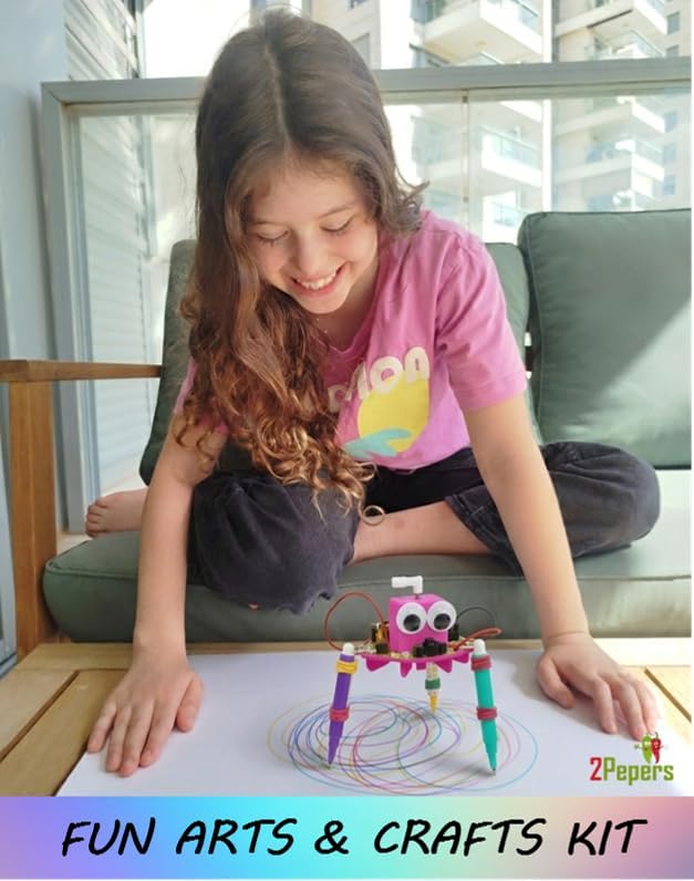 DIY Girls STEM Project, Kids Science Experiments Arts and Crafts Electric Toys Ages 8 9 10 11 12+ Teens, Educational Engineering Kit Present for Girls, Robotics Building Set & Birthday Gift idea - Image 3
