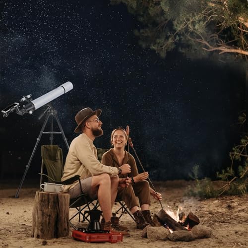 Celticbird Telescope for Adults Astronomy Beginners, 80mm Aperture 800mm Refractor Telescopes for Adults High Powered with AZ Mount, Carry Bag, Phone Mount - Image 6