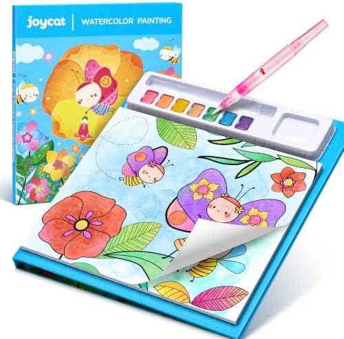 JoyCat Paint with Water Coloring Books for Toddlers (Bugs & Blossoms) by JOYCAT