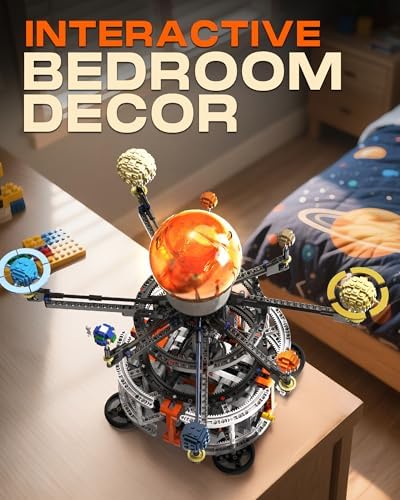 Solar System Building Set,STEM Toy for Science Learning Kids Age 8+,1282pcs - Image 6