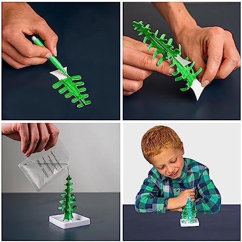 National Geographic Crystal Garden Growing Kit for Kids - Educational Science Kits for Kids Age 8+ Grow Genuine Rose Quartz Crystal Covered Trees | STEM Gifts for 8+ Year Old Boys and Girls - Image 3