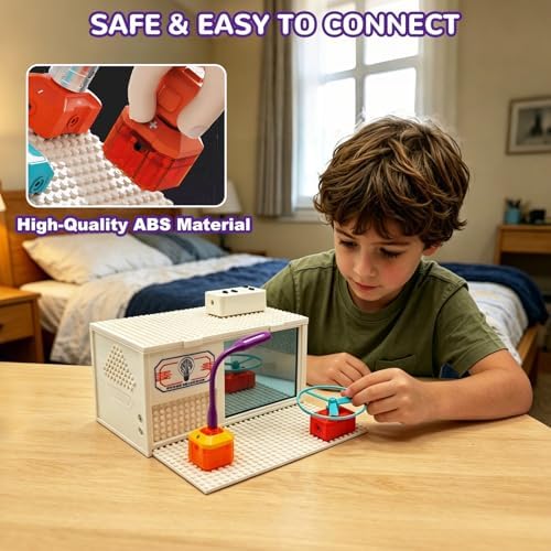 Dollox Science Kits for Kids, Electrical Circuit Exploration Kit with 380+ Projects, Educational Electronics Toy for Boys and Girls, Perfect for Christmas Stocking Stuffers and Birthday Gifts - Image 4