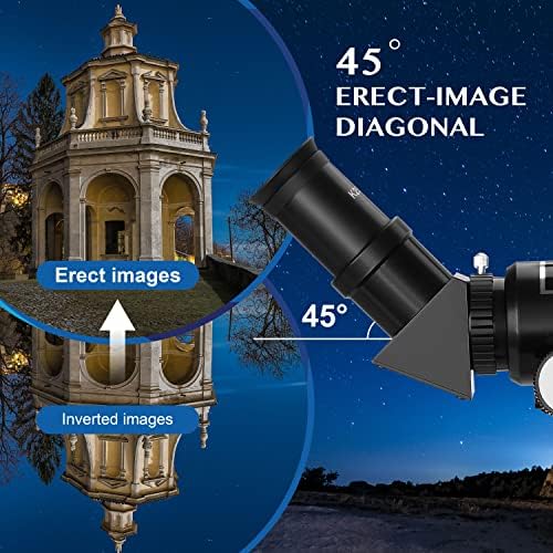 AOMEKIE 40070 Astronomy Telescopes for Beginners and Adults with K6 and K25 Eyepieces 70mm Travel Telescope Adjustable Tripod Phone Adapter - Image 5
