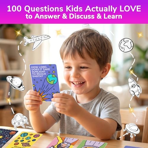 Quokka Trivia Games for Kids - Space Facts and Astronomy - Fun Card Game - Image 3