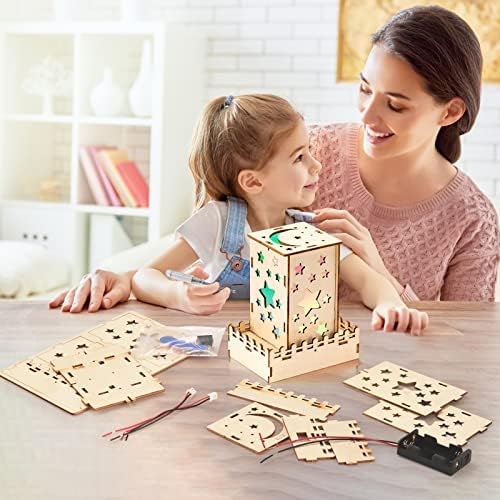 16 in 1 STEM Kits for Kids Ages 10-12, DIY Stem Craft Projects, Kids Wood Building Toys, Wooden 3D Puzzles Model Kit for Boys to Build,Educational Science Set for Age 8 9 10 11 12 Year - Image 6