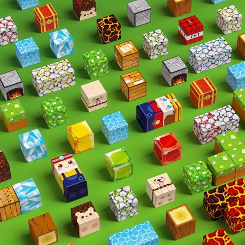 Magnetic Blocks, 100PCS Building Cubes, Boys Kids Gifts Toys - Image 7