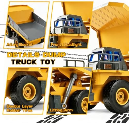 BRRRRT RC Dump Truck for Kids 3+ - Image 4
