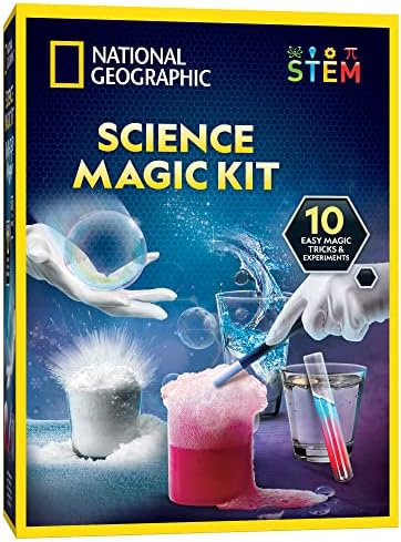 NATIONAL GEOGRAPHIC Craft Kits for Kids - Crystal Growing Kit, Grow 6 Crystal Trees in Just 6 Hours, Educational & Magic Chemistry Set – Science Kit for Kids with 10 Amazing Magic Tricks, STEM - Image 5
