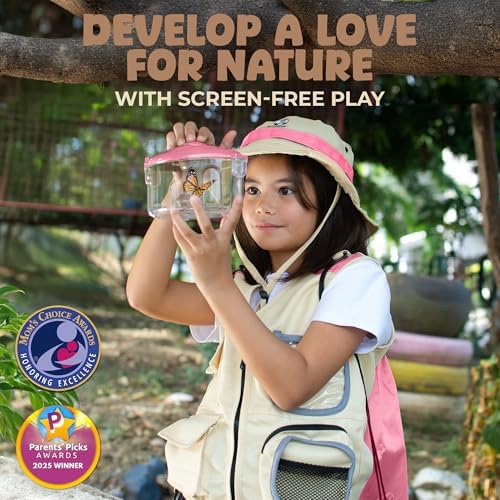 Kids Explorer Kit with Safari Vest & Hat for 7-12 Year Old Boys & Girls - Image 2