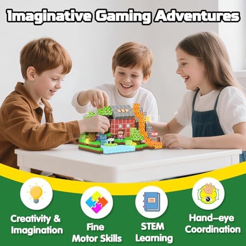 Magnetic Blocks, 150PCS Light Up Building Cube Toys Gifts for Kids - Image 6