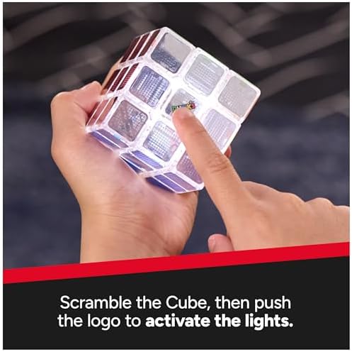 Rubik's Cube Pulse Cube 3x3 Light-Up Electronic Puzzle Brain Teaser - Image 4