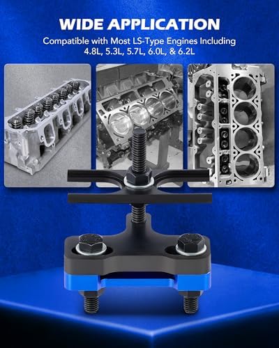 OMT LS Valve Spring Compressor Tool, Valve Spring Removal Tool - Image 6