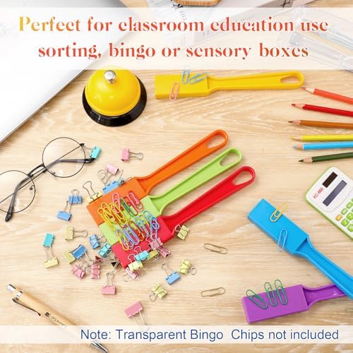 Jerify 30 Pack Magnetic Wands Bulk for Kids, Classroom Magnet, Macaron - Image 4