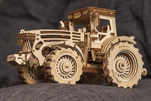 Wood Trick Tractor 3D Wooden Puzzles for Adults to Build - Image 4