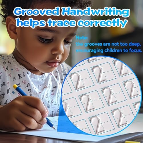 Magic Grooved Writing Practice for Kids - English, Big, 5 PCS - Image 3